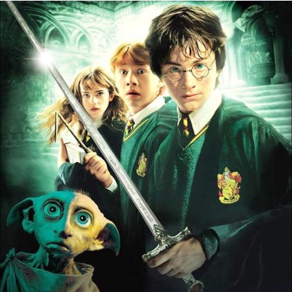 Jedlý papír  HARRY POTTER - A TAJEMNÁ KOMNATA