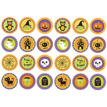 Jedlý papír HALLOWEEN (● materiál FONDÁNOVÝ DECORLIST ✴️)