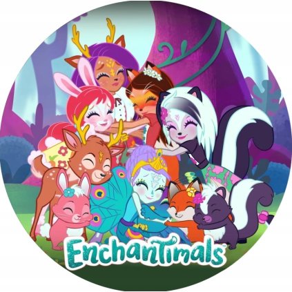 Jedlý papír  ENCHANTIMALS