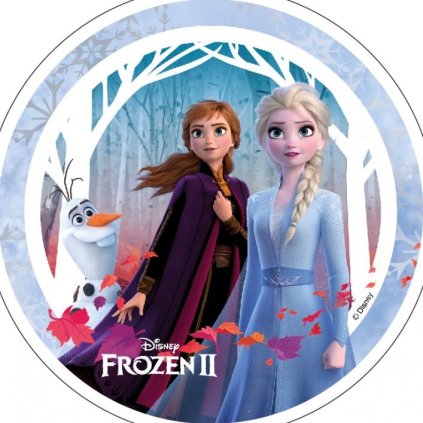 Jedlý papír  FROZEN - LIGHT 3