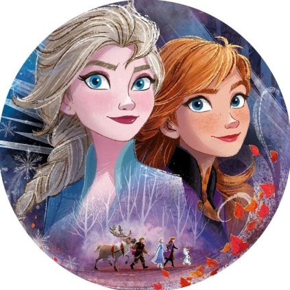 Jedlý papír  FROZEN - MYŠLENKA