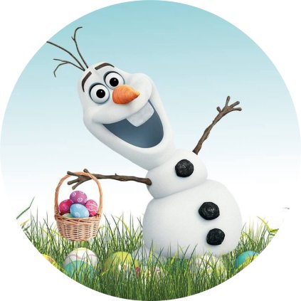 Jedlý papír  FROZEN - VELIKONOCE
