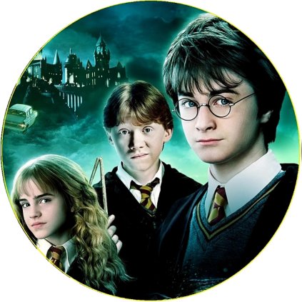 Jedlý papír  HARRY POTTER A TAJEMNÁ KOMNATA