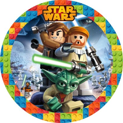 Jedlý papír  LEGO - STAR WARS