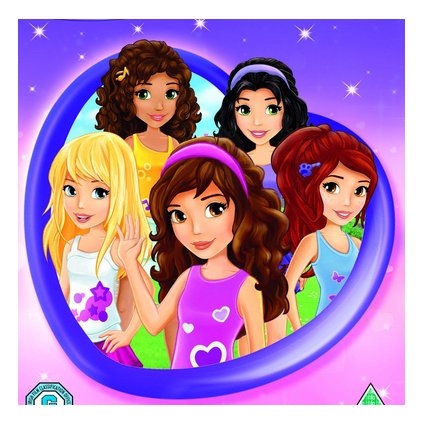 Jedlý papír  LEGO FRIENDS