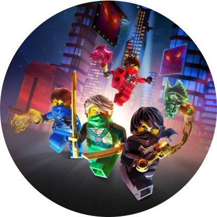 Jedlý papír  LEGO NINJAGO