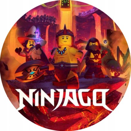 Jedlý papír  LEGO NINJAGO