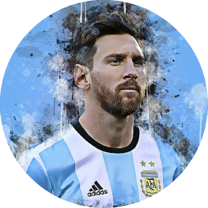 Jedlý papír  MESSI - ARGENTINA