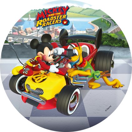 Jedlý papír  MICKEY MOUSE - RACE