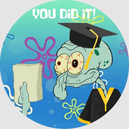 Jedlý papír Sépiák Chobotnice - SpongeBob SquarePants (● velikost 3,9cm (30 ks / A4) ☝, ● materiál FONDÁNOVÝ DECORLIST ✴️)