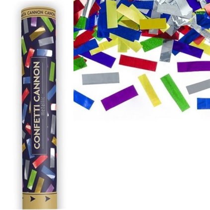 0025033 vystrelovaci konfety mix metalicke 40 cm 600