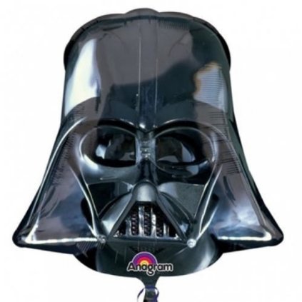 0002806 foliovy balonek star wars hlava darth vader 63 cm 600