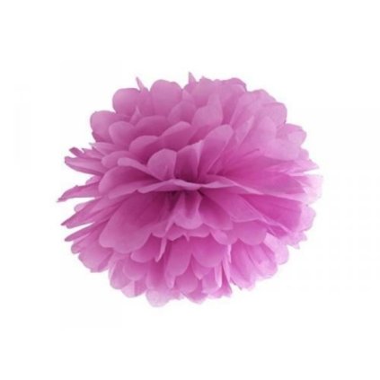 0003176 pom pom tmave ruzovy 35 cm 600