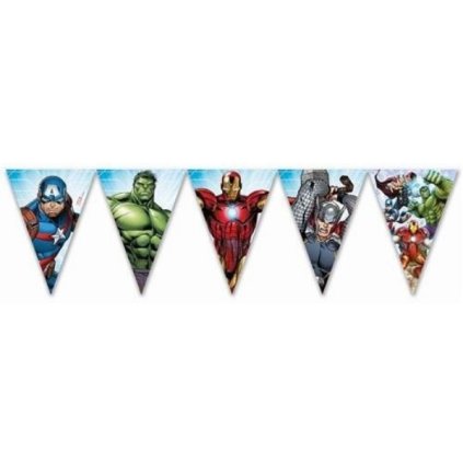 0005598 vlajeckova girlanda mighty avengers 600