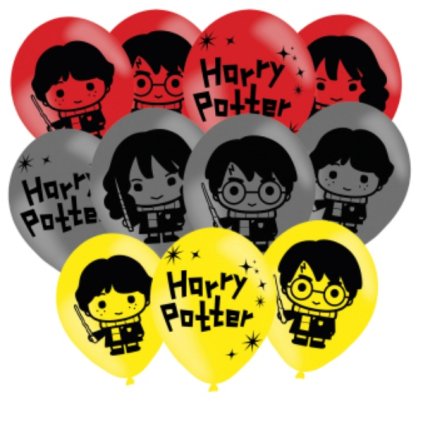 0029788 latexove balonky harry potter fun 6 ks 600