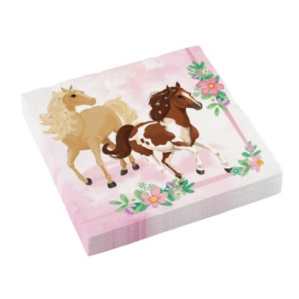 0023079 papirove ubrousky kone 20 ks 33 cm x 33 cm 600