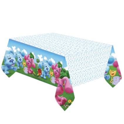 0023932 papirovy ubrus stopy blue modrikovy hadanky 120 x 180 cm 600