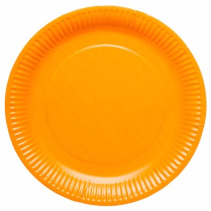 0024816 papirove talire oranzove 23 cm 8 ks amscan 600