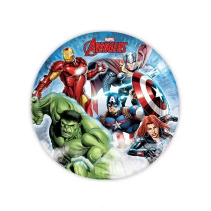 0024866 eko papirove talirky avengers 23 cm 8 ks 600