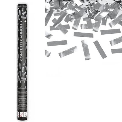 0025252 vystrelovaci konfety stribrne 60 cm 600