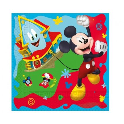 0025319 papirove ubrousky mickey rock the house 20 ks 600