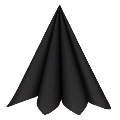 0032571 ubrousky airlaid cerne 40 x 40 cm 20 ks 600