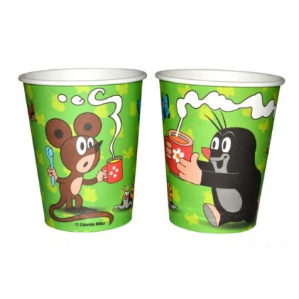 0026107 papirove kelimky krtek 6 ks 250 ml 600