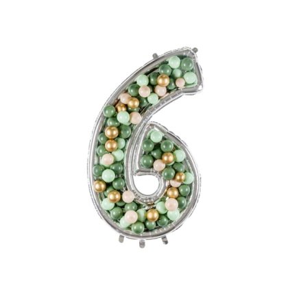 0026330 forma na balonky cislice 6 600