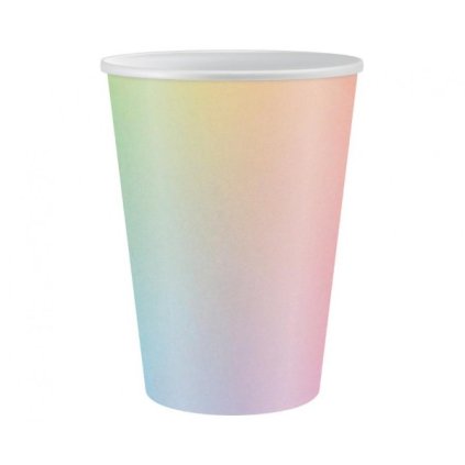 0029311 papirove kelimky duhove 6 ks 266 ml 600