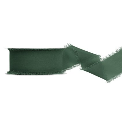 0029536 sifonova stuha lahvove zelena 40 mm x 10 m 600