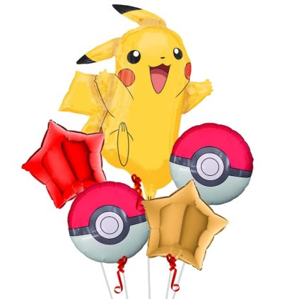 0030591 sada foliovych balonku pokemon pikachu 5 ks 600