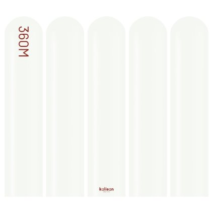 0029805 modelovaci balonky profesionalni siroke bile 360m 50 ks 600