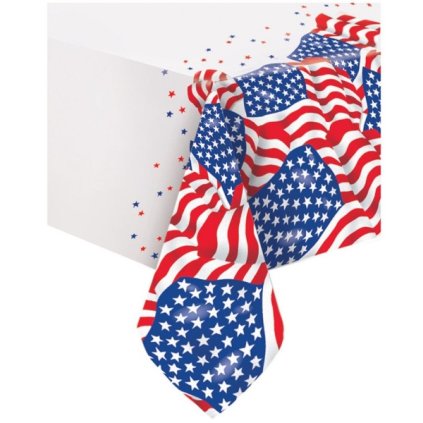 0032234 plastovy ubrus americka vlajka 135 210 cm 600