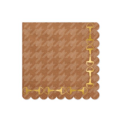 0032711 ubrousky hnede s trmeny 33 x 33 cm 12 ks 600