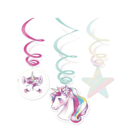 0032999 zavesne spiraly jednorozec dreams 6 ks 600