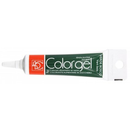 tube colorant gel vert fonce 20g modecor