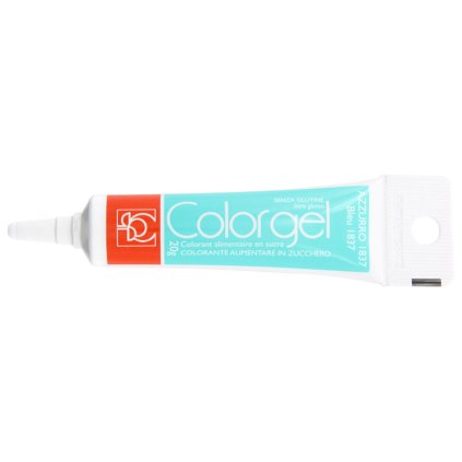 tube colorant gel turquoise 20g modecor