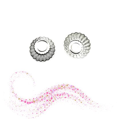 České formičky na cukroví - čoko košíčky - mini 4 cm - 20 ks