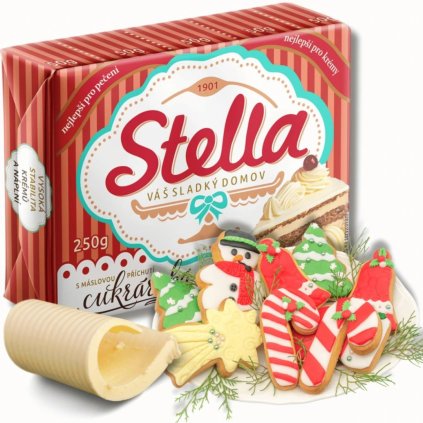 Stella cukrářská s máslovou příchutí tuk na cukroví