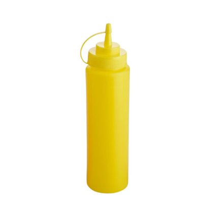 14447 davkovac biberon polyetylen zluty 350 ml