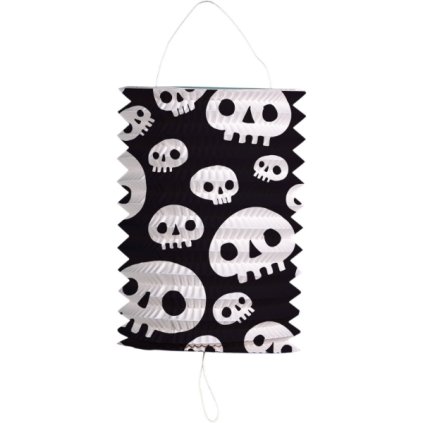 0033600 papirovy lampion s lebkami 16 x 22 cm 600