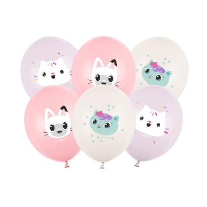 0033871 balonky gabinin kouzelny domek 30 cm mix 6 ks 600
