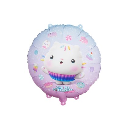 0033833 foliovy balonek dortik cakey gabinin kouzelny domek ve filmu 45 cm 600