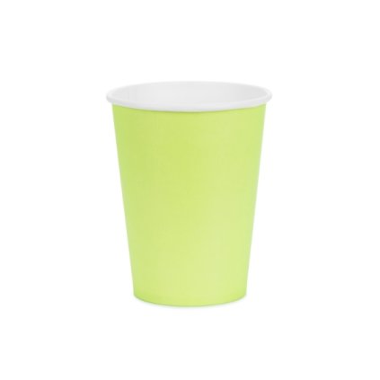 0034256 papirove kelimky svetle zelene 250 ml 6 ks 600