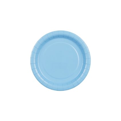0034202 papirove talire svetle modre 18 cm 6 ks 600
