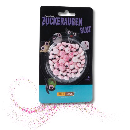 Cukrové oči - 25g - očička z cukru, krvavá