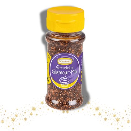Německé zdobení - čokoládová rýže s bronzovými krystalky 80g