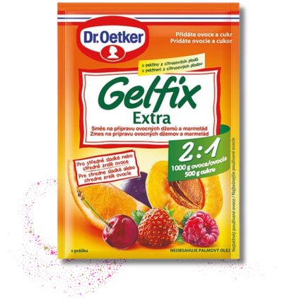 Gelfix klasic 2:1 25g - džemy a marmelády