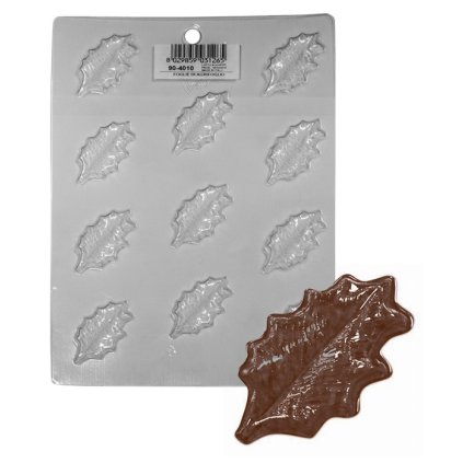 15179 forma na cokoladu pe listy cesminy 11 tvaru forma