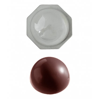 15257 forma na cokoladu vivak polokoule 1 tvar forma